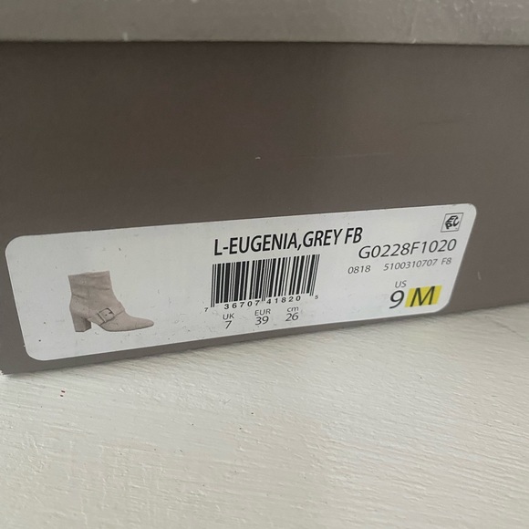 Franco Sarto Eugenia Bootie Grey Size 9 - Picture 8 of 9